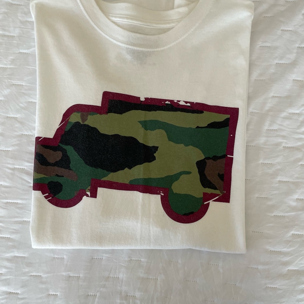 Trukfit XL Graphic Tee Shirt White/green Camo